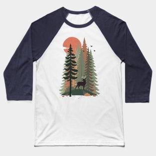 Coniferous Baseball T-Shirt